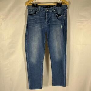 7 for All Mankind Womens Skinny Boyfriend Jeans Size 32 Josephina Stretch